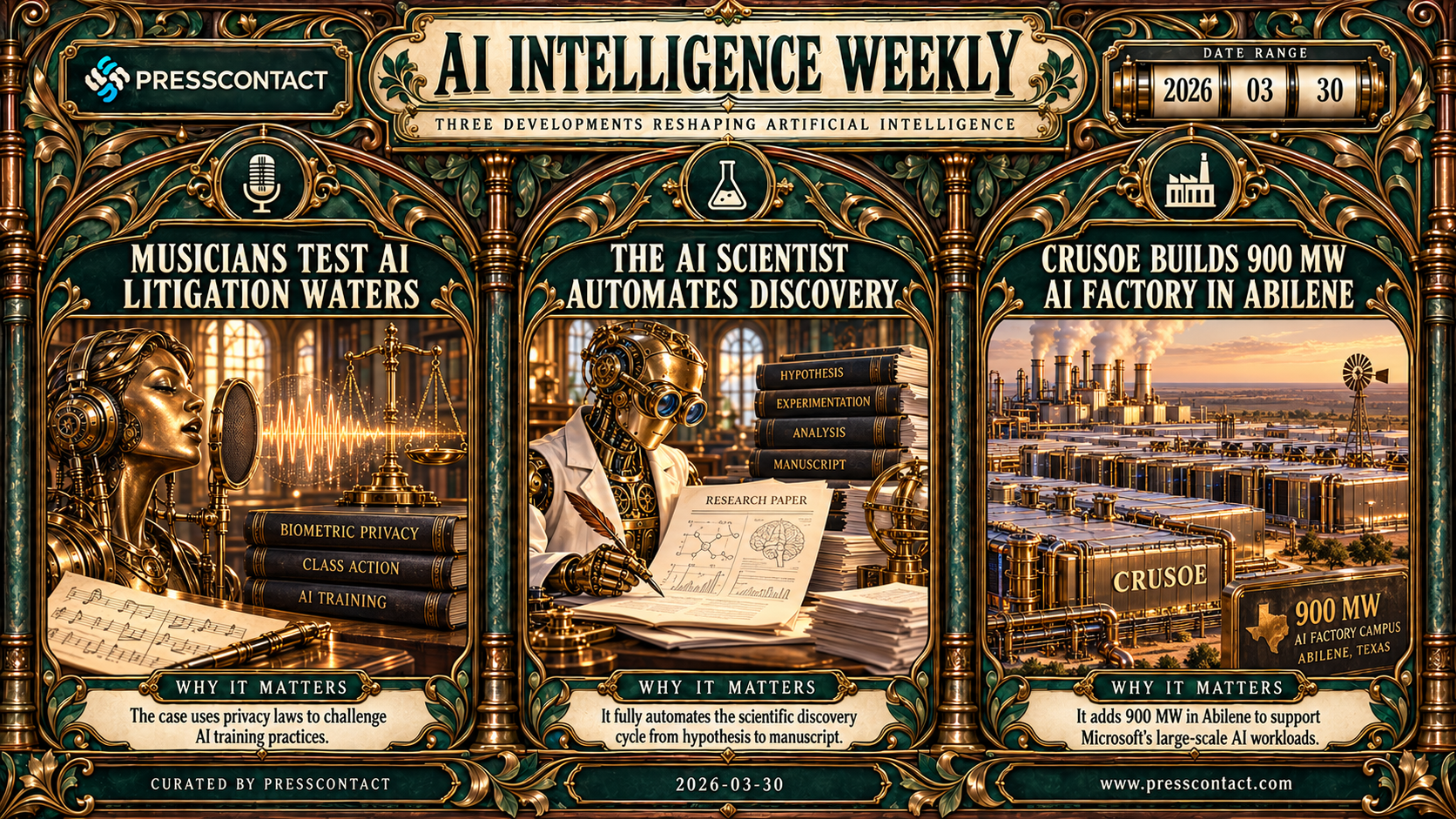 AI Intelligence Weekly | 2026-03-30