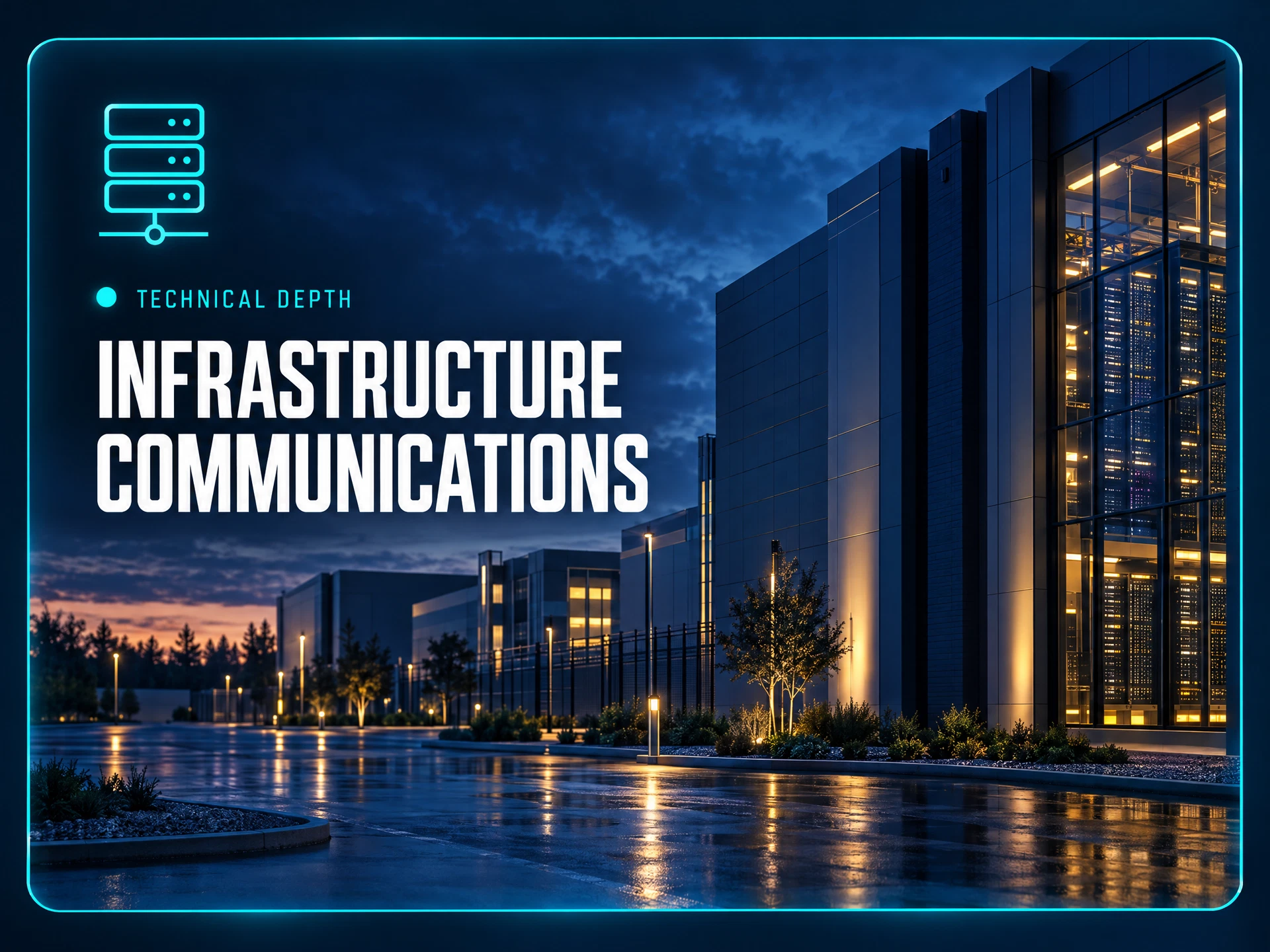 Infrastructure Communications: unnamed architectural facility concept