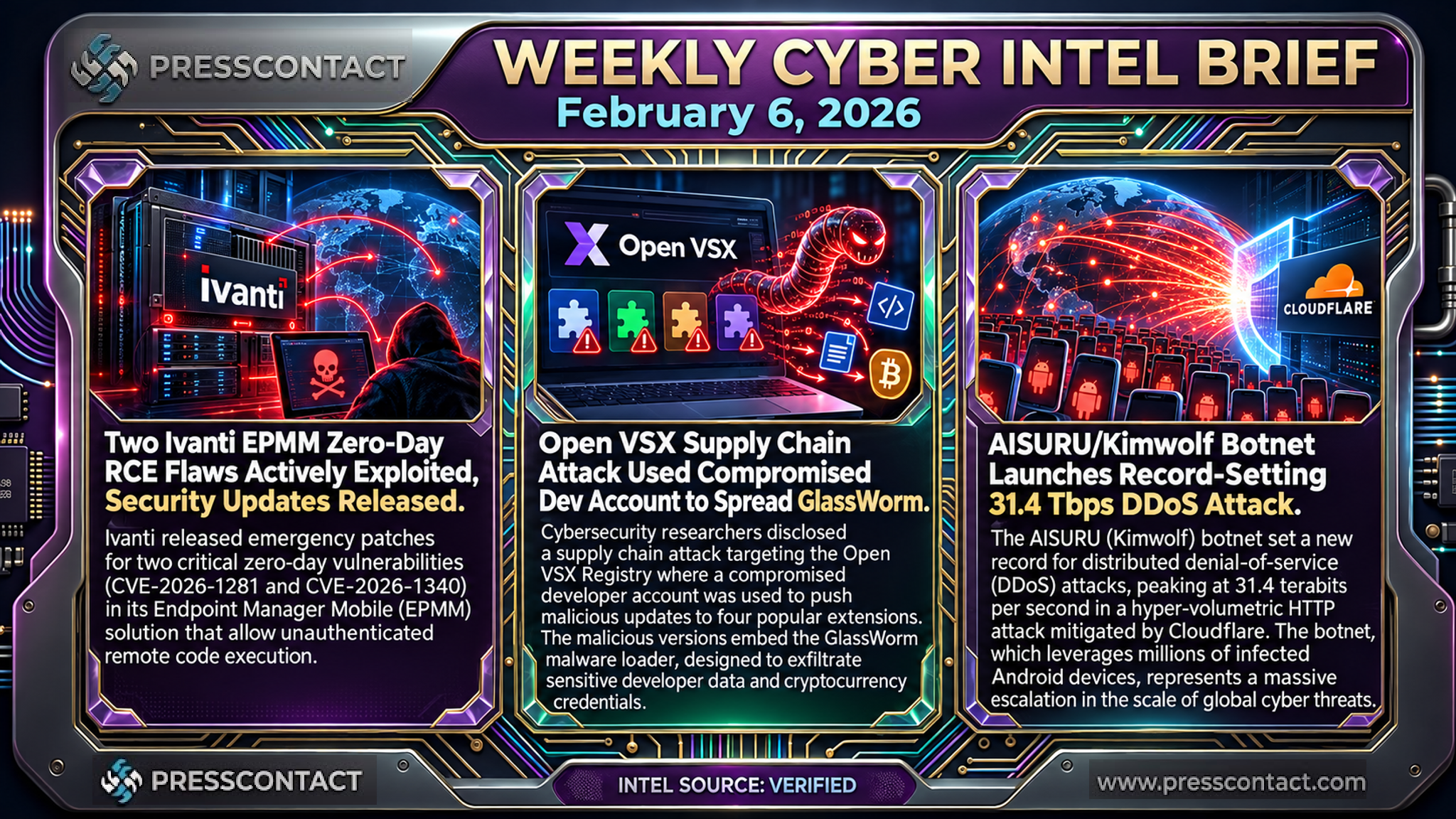 Weekly Cyber Intel Brief | 2026-02-06