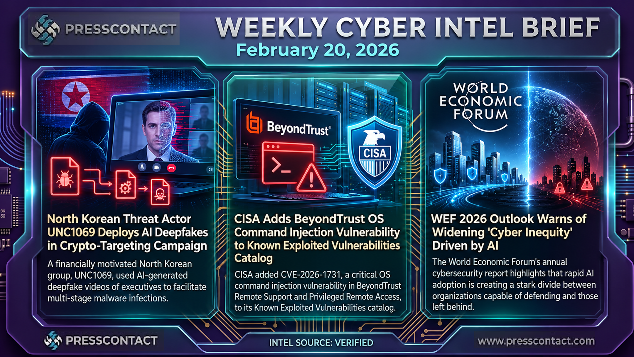 Weekly Cyber Intel Brief | 2026-02-20